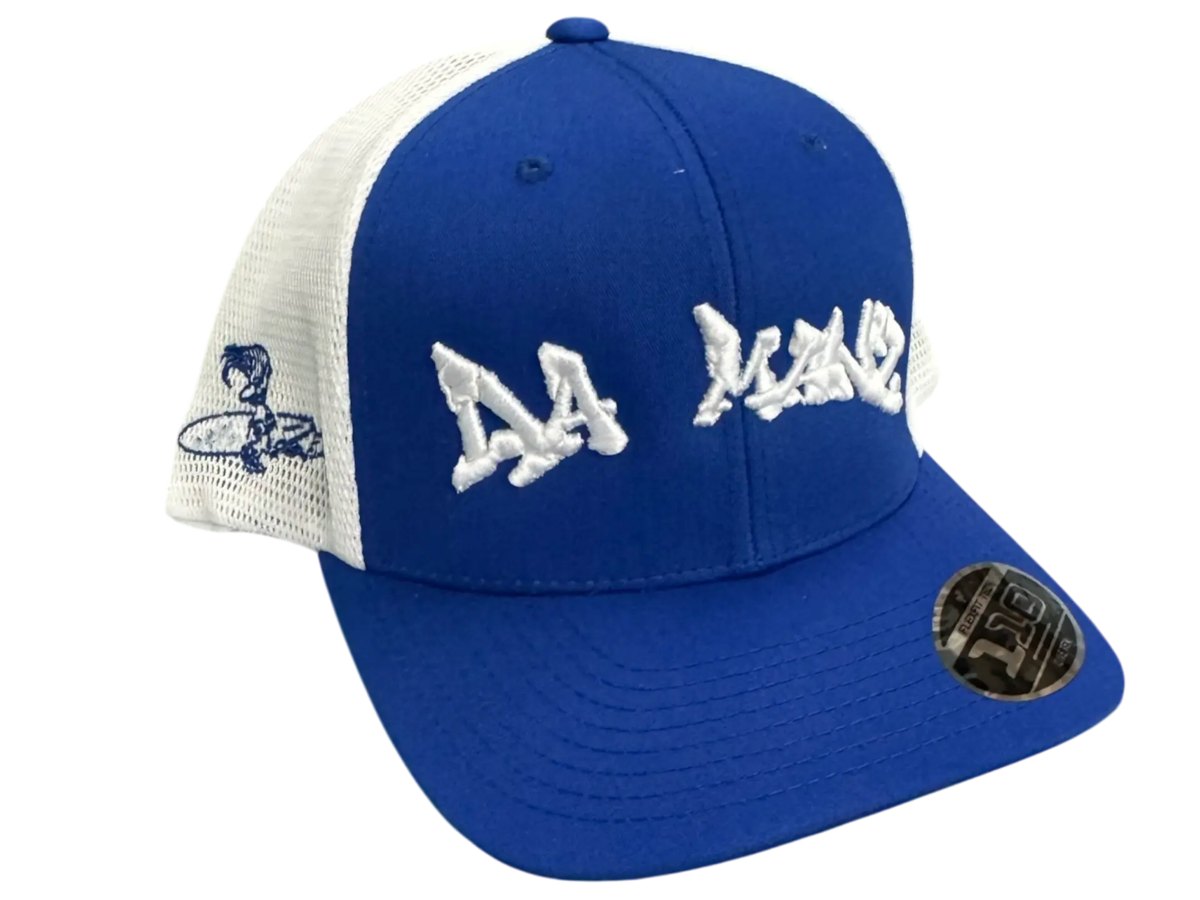 Royal Blue Da Manz Cap, front view